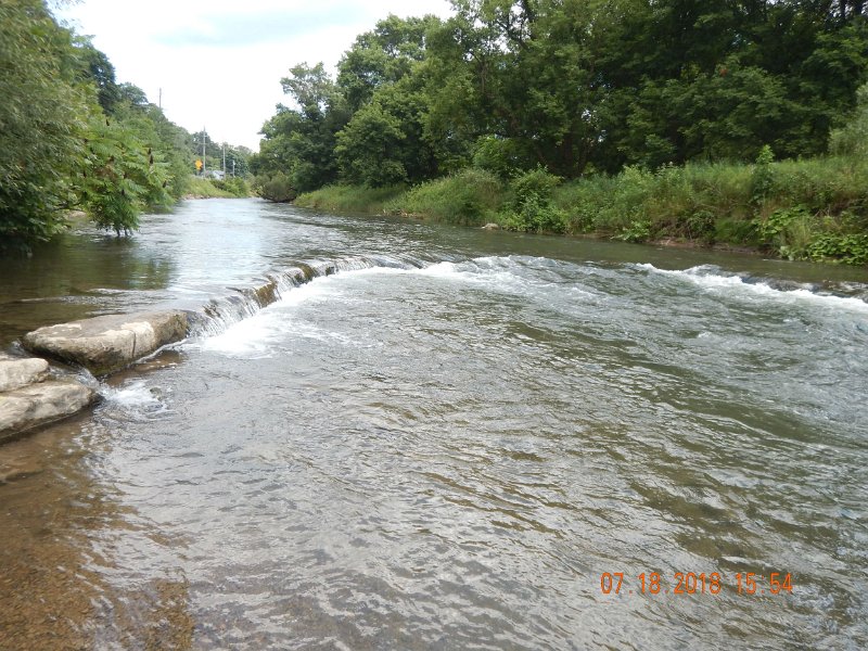 $Bald Eagle and Spring Creeks-010$.jpg - Man made diverters here just like on Kettle Creek.  They are evidence of excellent stream maintenance.  Too bad this is not fly fishing only.  Its all tackle but fortunately it is catch and release.