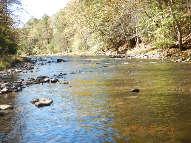 DSCN2715.jpg -                                In this area I don't have a clue why we didn't get into a few trout.  Water was cool, weather was fine...just no real explanation.