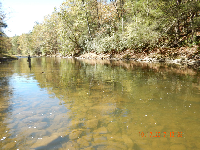 DSCN2719.jpg -                                We hit this section really hard thinking that this deeper water may hold troiut....not so.