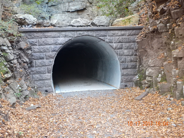 DSCN2723.jpg - Hard to believe that they ran a small train through this tunnel in years gone by.                               