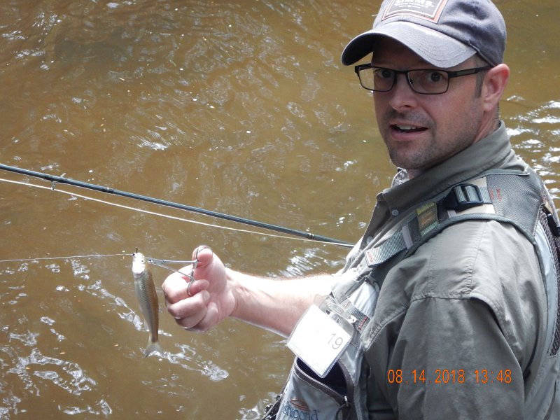 $Clarks Creek-012$.jpg - Yep, Gary was getting the chubs too!