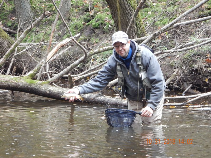 $Clarks008$.jpg - Another brookie. Then the hole shut off.