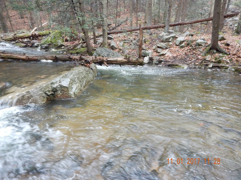DSCN2756.jpg - I remembered this rock but not all the water.  It was tough wading to get into a casting position.