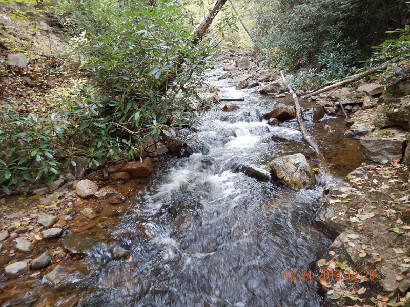 $HickoryRun016$.jpg - This rapid feeds the hole where the fish were living.