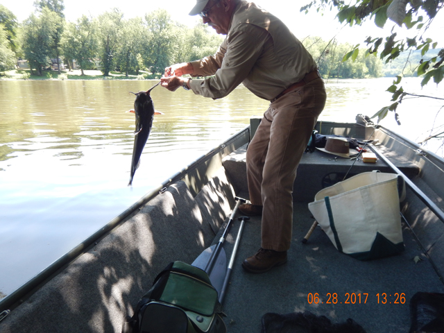 DSCN2180.jpg -                               And here is the release.  Yup, this was the big fish of the day! 