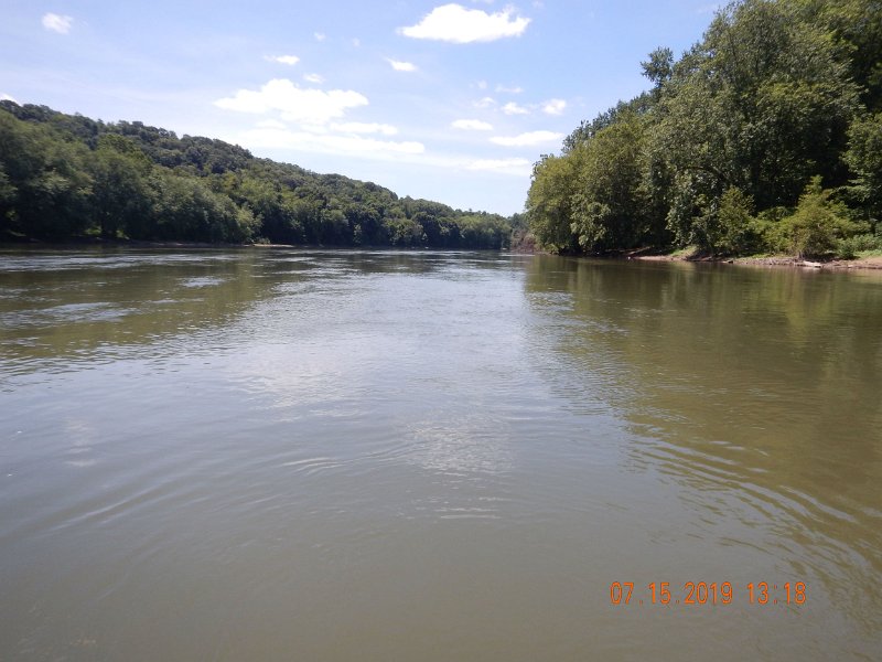 $Juniata4008$.jpg - Water was still higher than normal and still very cloudy.  Maybe a foot of clarity.