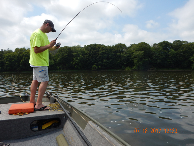 DSCN2194.jpg -                                Gary seemed to get the bigger fish this day...who knows why.