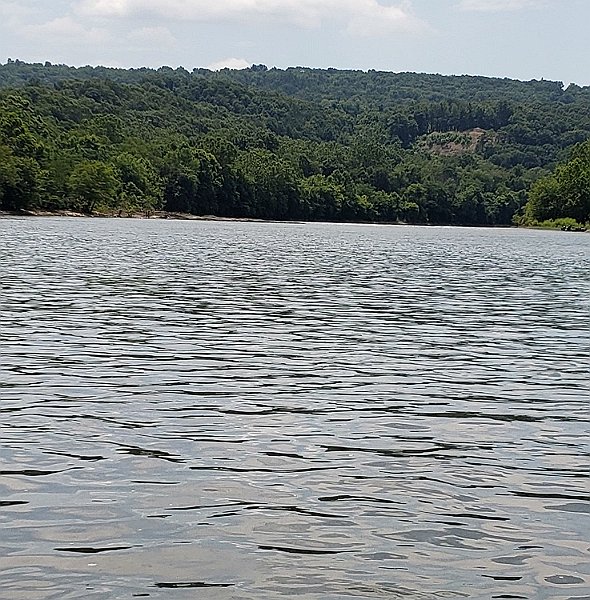 $Juniata1013$ (2).jpg - Water was cloudy and that could have accounted for the lack of fish.