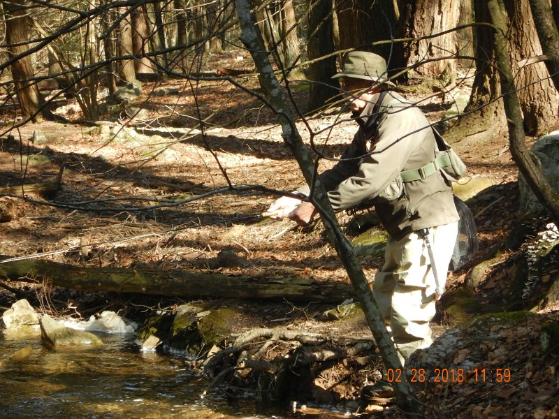 DSCN2965.jpg - Ed fishing close by.  He got and missed a few in the area right beside the vehicle.