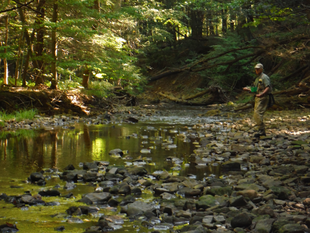DSCF9019.jpg - Casting to spooky trout.