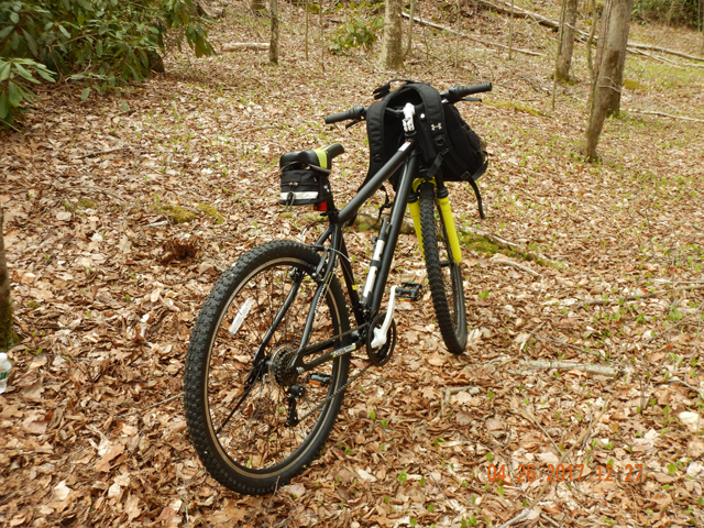 DSCN1936.jpg - Oh, yes...my transportation.  Gotta get another seat for this dude.  This one had my butt sore before getting back to the truck.  Not a long ride either, only 4 miles each way.                               