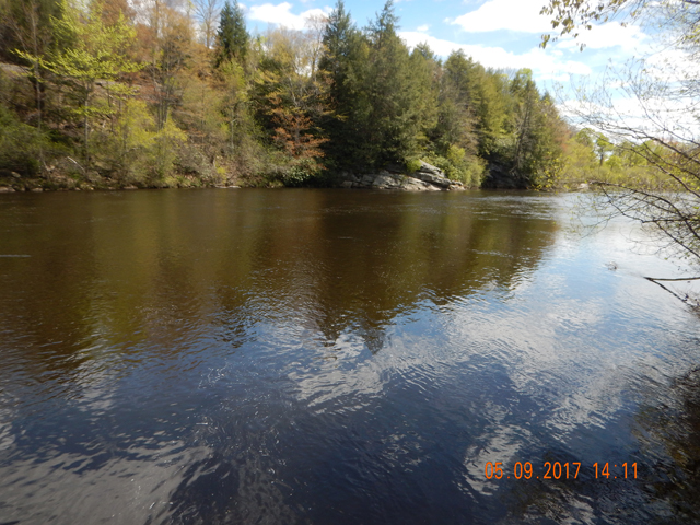 DSCN2000.jpg -                                Couple years ago I caught a bunch of brookies on the other side of the river at this location.