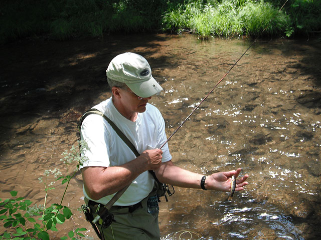 Anotherbrookie.jpg - Me with another Brookie