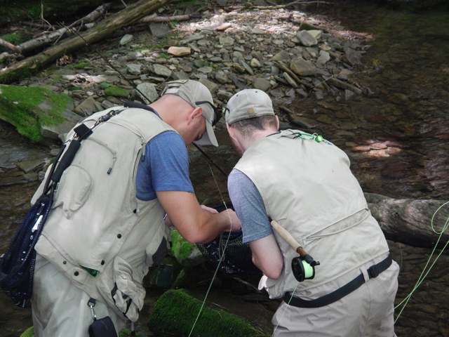 DSCN0194.jpg -                                And, he needed a little help to get it back to the water quickly.