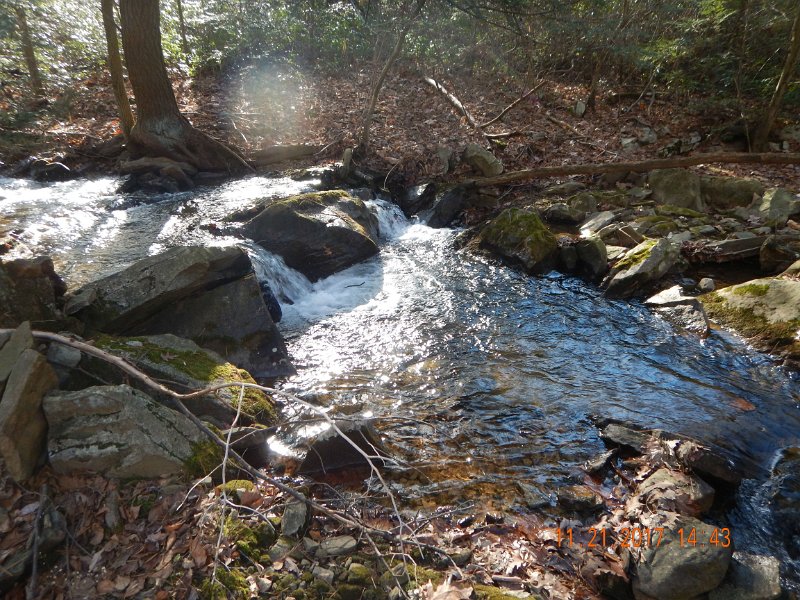 DSCN2802.jpg - Because I was alone, I spent more time working each riffle.  I got and missed a bunch from this spot.