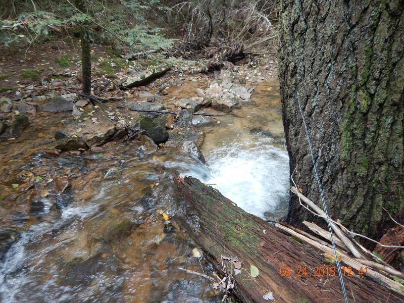 $Stone Cabin016$.jpg - Caught fish from this hole but lost them trying to lift the fish over the log.